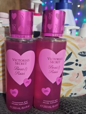 NWT Victoria's Secret Bows & Roses Lot Of 2